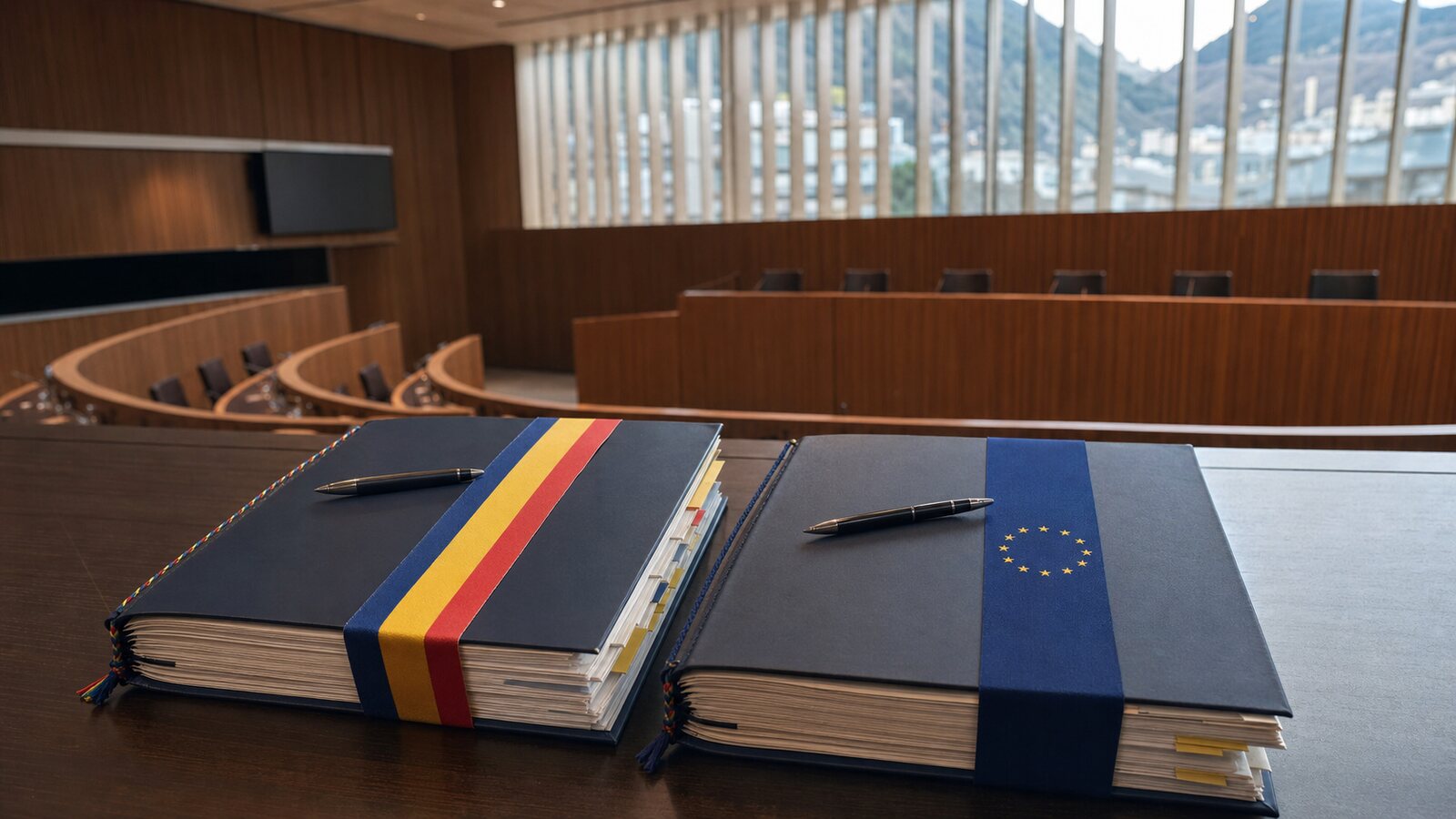 Dos dossiers del acuerdo con cintas de Andorra y Europa en el Consell General